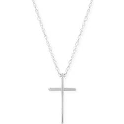 Saks Fifth Avenue Small Cross Pendant Necklace - Silver