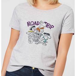 Original Hero The Flintstones Road Trip Women's T-Shirt - Grey
