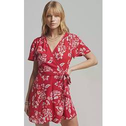 Superdry Vintage Mini Wrap Dress