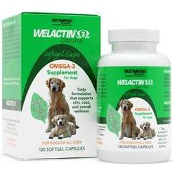 Nutramax Welactin Canine Omega-3 Softgel Capsules Dog Supplement 120 count