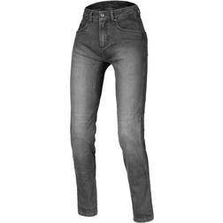 Macna Bloom Jeans da moto da donna, grigio, dimensione per donne