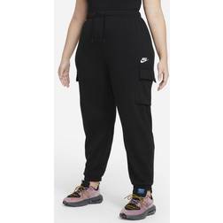 Nike Women's Sportswear Essentials Trousers Plus Size -Black/White