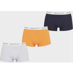 Gant 6-pack Essential Basic CS Trunks Grey/Black