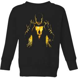 DC Comics Shazam Lightning Silhouette Kids' Sweatshirt 11-12