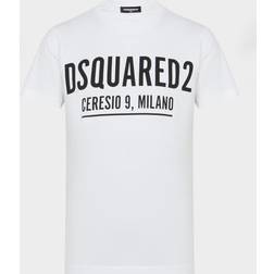 DSquared2 D2T752U RELAX T-SHIRT, Hvid, T-shirt/toppe till Dreng