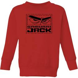 Original Hero Samurai Jack Stylised Logo Kids' Sweatshirt 11-12