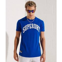 Superdry Varsity Arch Mono Short Sleeve T-shirt - Blau
