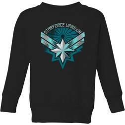 Marvel Sudadera Para Niño Starforce Warrior de Captain - Negro