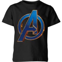 Marvel Avengers Endgame Heroic Logo Kids' T-Shirt 11-12