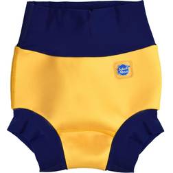 Splash About Happy Nappy Diaper Pants - Yellow/Navy