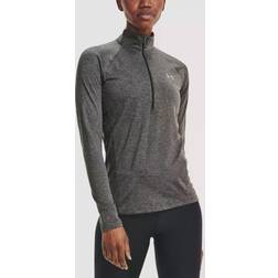 Under Armour Tech 1/2 Zip - Solid Carbon Heather Female