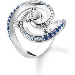 Thomas Sabo Ring Stones - Mørkeblå