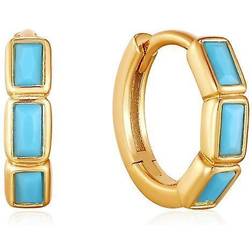 Huggie Hoop Earrings E033-04G