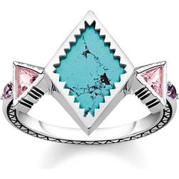 Thomas Sabo Ring zig zag multicoloured TR2232-992-7-50