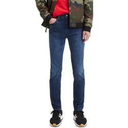 Levi's Slimmade Smala Jeans - Blå/Goldenrod Mid Overt