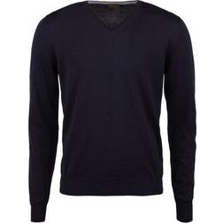 Stenströms Merino V-Neck W.Patch