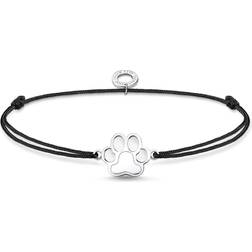 Thomas Sabo Paw Bracelet - Black/Silver