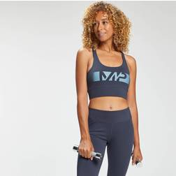 MP Women's Graffiti Graphic Training Sports Bra Graphite