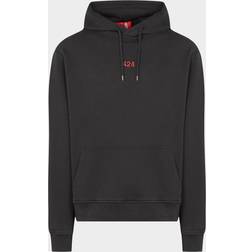 424 Logo hoodie Sort, Herre