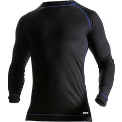 Fristads Longsleeve T-Shirt Merino Langarm - Schwarz