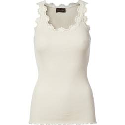 Rosemunde Classic Silk Top - New White