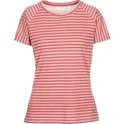 Trespass Kvinnor/Damer Ani T-Shirt Rhubarb Stripe