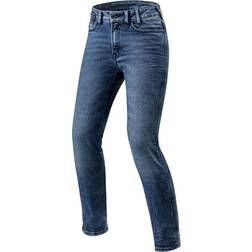 Rev'it! Rev'It! Victoria SF MC-Jeans Dam Mellan-Blå Damen