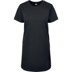 Urban Classics Recycled Cotton Boxy Tee Dress - Schwarz