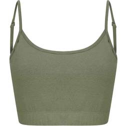 SF Nachhaltiges Kurz Geschnittenes Tanktop - Khaki