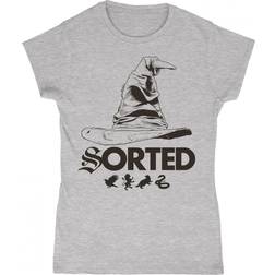 Harry Potter Sprechendes Hut-T-Shirt - Grau