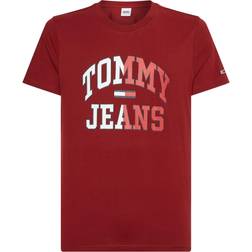 Tommy Hilfiger Jeans T-Shirt Essential Flag - Rot