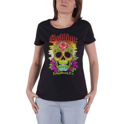 Sublime Ladies T-Shirt - Colour Skull