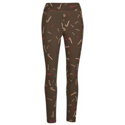 Nike Women's Sportswear High-Waist AOP Leggings - Brown/Pink