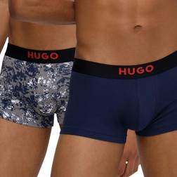 HUGO 2-pak Brother Trunk Blue/White