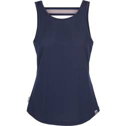 Trespass Emmalyn Low Back Vest Top - Bleu/Orange/Rose