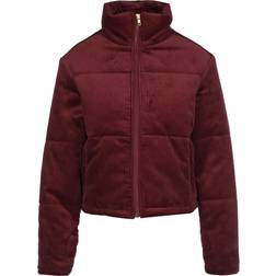 Urban Classics Corduroy Puffer Jacket - Bourgogne