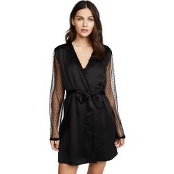 Flora Nikrooz Showstopper Charmeuse Cover-Up Robe