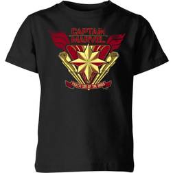 Marvel Kid's Captian Protector of the Skies T-shirt - Black