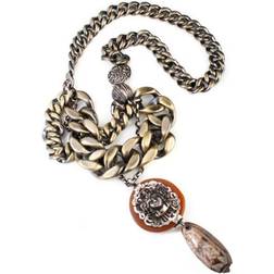 Folli Follie Ladies'Necklace 4N1B115EB (60 cm)