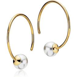 Izabel Camille Miss Pearl Øreringe a1640swswhite