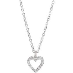 Joanli Nor Aidanor Necklace - Silver/Transparent