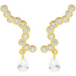 Hultquist Hultquist Copenhagen River Raindrop Earrings S08152-G