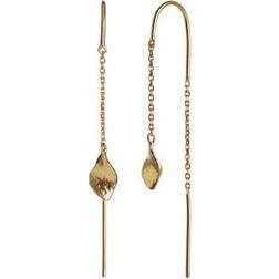 Stine A Petit Ile De L'amour Double Chain Earring - Gold