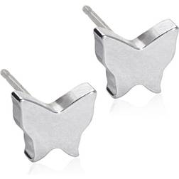 Blomdahl Butterfly Earrings - Silver