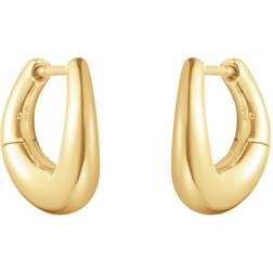 Georg Jensen Offspring Graduated Huggie Hoop Earrings - Gold