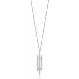 Sif Jakobs Necklace - Silver/Transparent