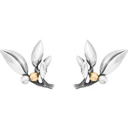 Ole Lynggaard Forest Stud Earrings - Silver/Gold