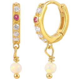 Hultquist Hultquist Opalus Raindrop Hoops Dam Creoler Dimensions:
