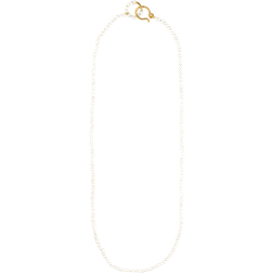 Jane Kønig Row Pearl halskæde 42,5cm