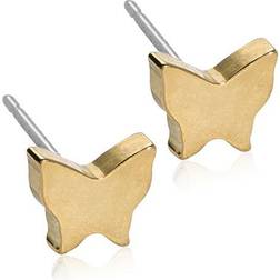 Blomdahl Butterfly Earrings - Gold